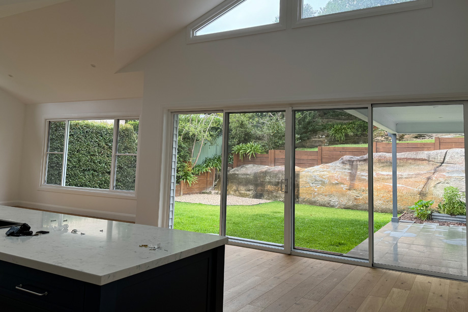 Pre-sale interior paint refresh with vaulted white ceilings, Inner West Sydney